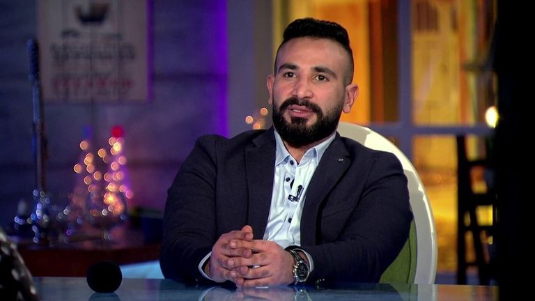 الفنان أحمد سعد