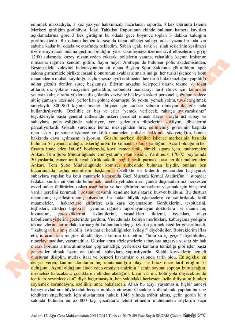 ضرب المعتقلين في مقر القيادة العامة لقوات الدرك التركية - أرشيفية