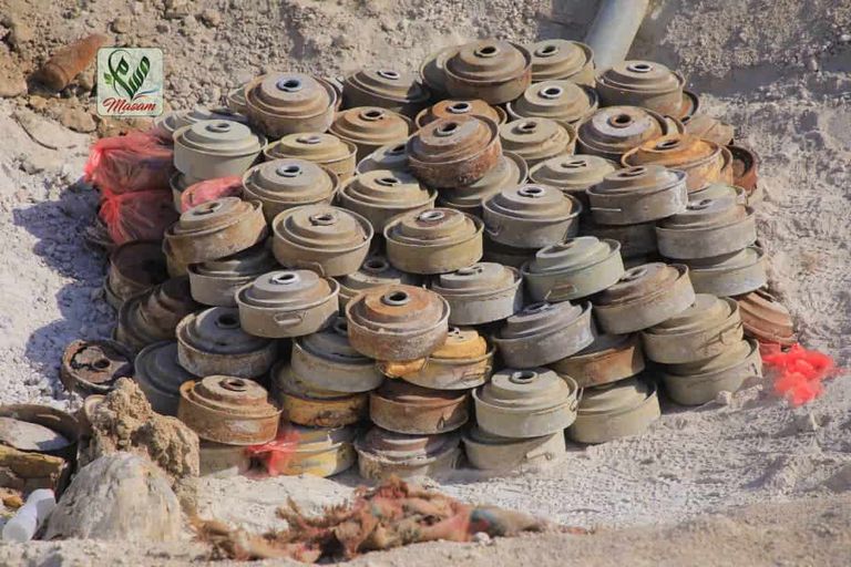 أحد أعضاء برنامج مسام في اليمن