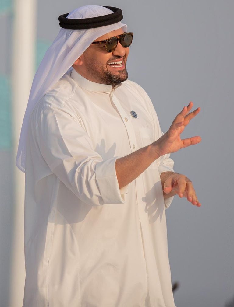 جانب من حفل حسين الجسمي على شاطئ الرأس الأبيض