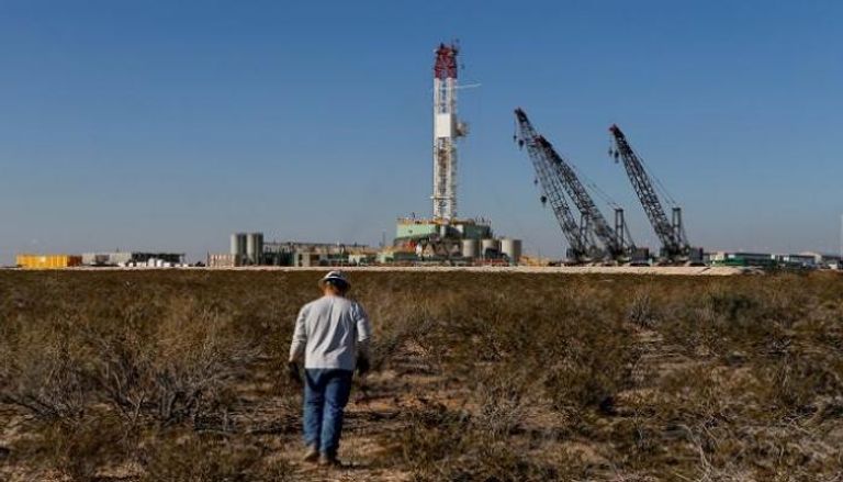  منصة حفر نفطية بمقاطعة لوفينج في تكساس - رويترز 