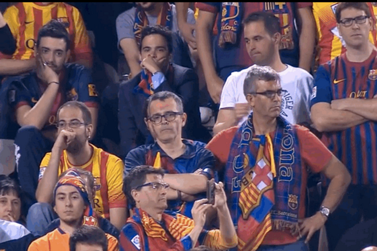 جماهير برشلونة