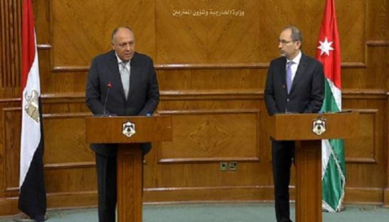 وزيرا خارجية مصر والأردن - أرشيفية