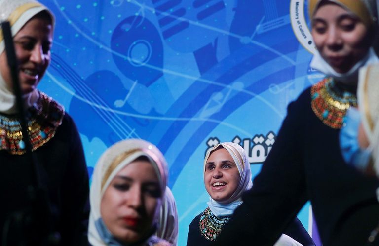 عرض للفرقة في قصر المانسترلي الأثري بالمنيل