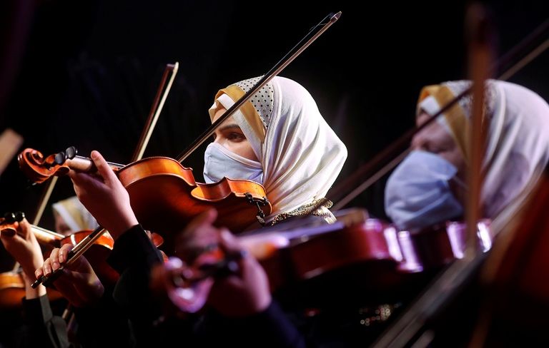 عرض للفرقة في قصر المانسترلي الأثري بالمنيل