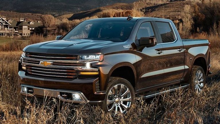 شاحنة شيفروليه Silverado 1500 تويوتا