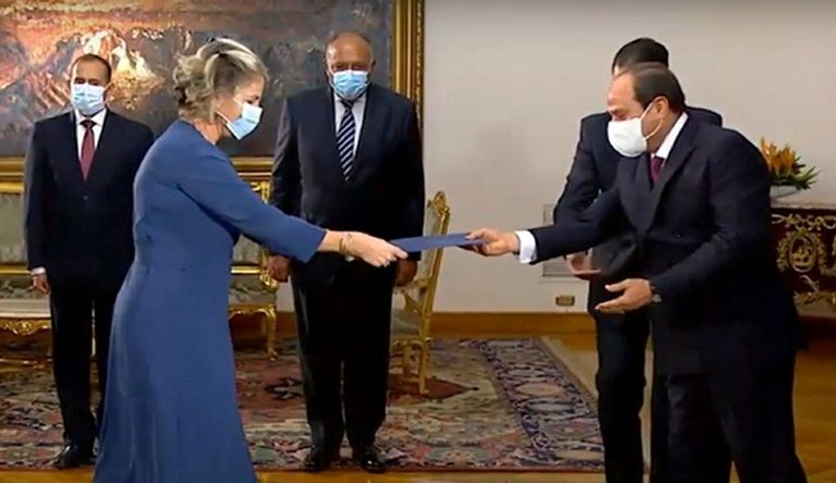 السفيرة الإسرائيلية الجديدة لدى مصر أميرة أورون