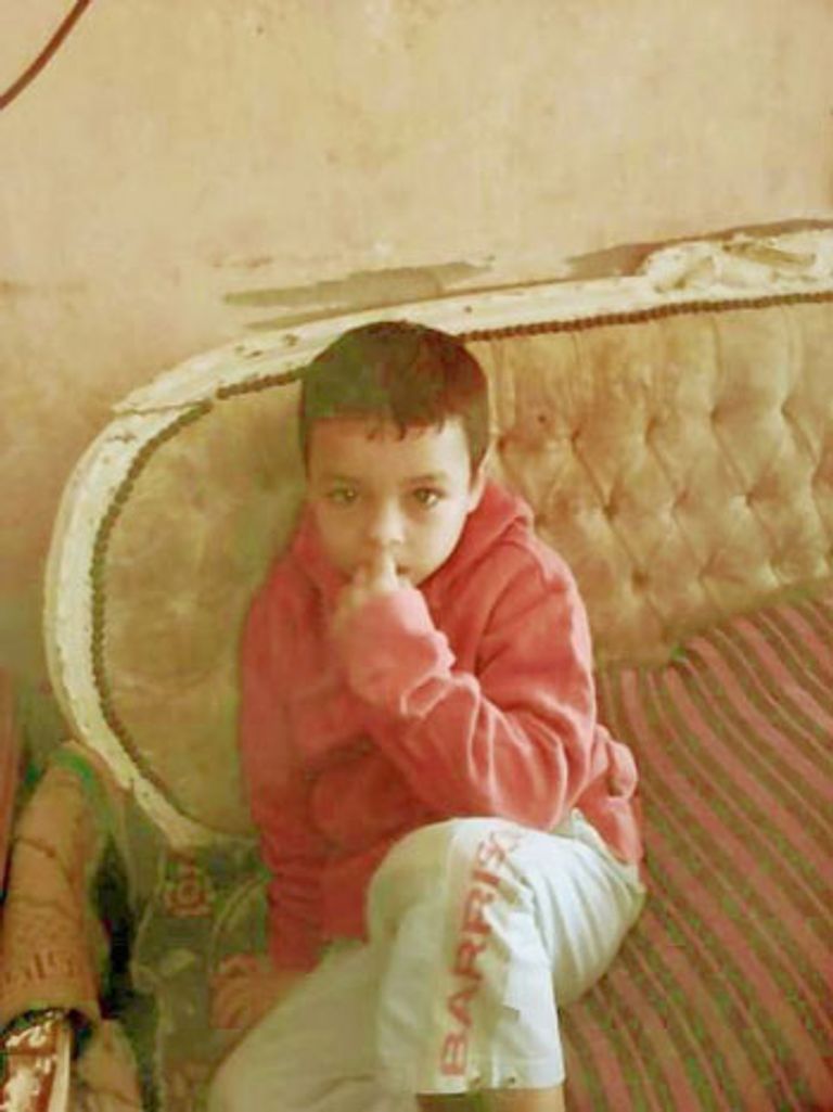 الطفل محمد في المستشفى