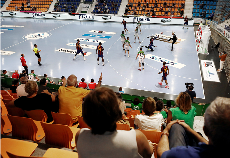 الجماهير في مباراة السوبر الأوروبي