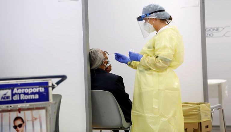 اختبار فيروس كورونا