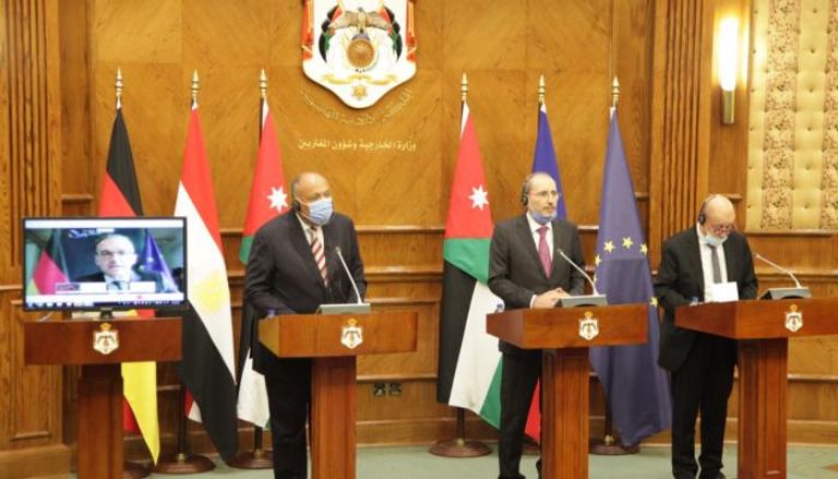 اجتماع عربي أوروبي بالأردن حول السلام بالشرق الأوسط