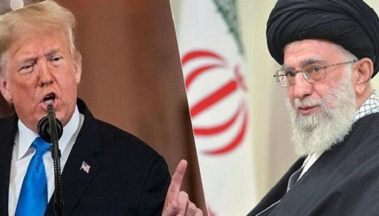 الرئيس الأمريكي دونالد ترامب ومرشد إيران علي خامنئي
