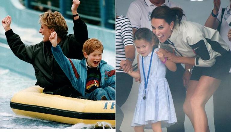 كيت ميدلتون تتشابه كثيرا في تربية أطفالها مع الأميرة ديانا