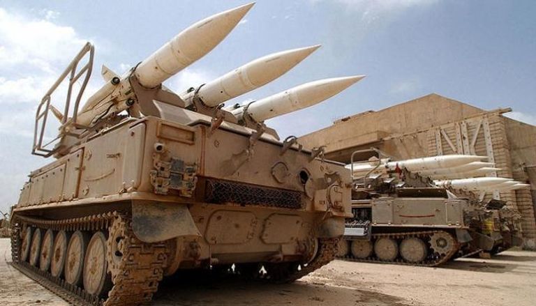 آليات دفاع جوي حوثية تحمل صواريخ سام 6- أرشيفية