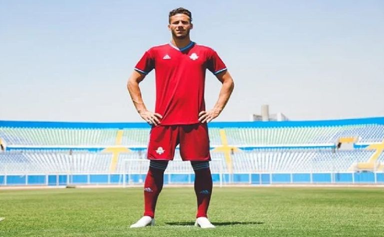 رمضان صبحي نجم الأهلي السابق المنتقل حديثا إلى بيراميدز
