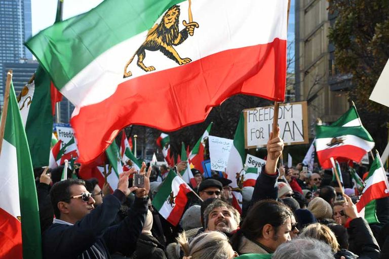 مسيرة مناهضة للنظام الإيراني في كندا - أرشيفية