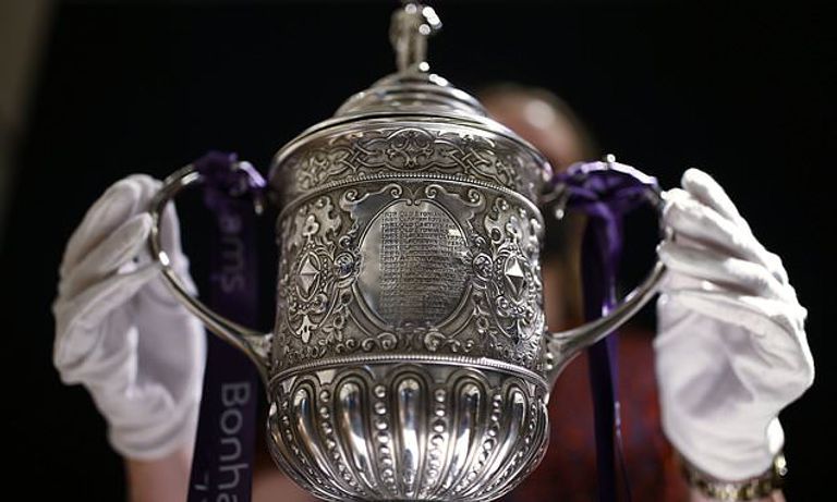 كأس الاتحاد الإنجليزي الأقدم ديفيد جولد والكأس