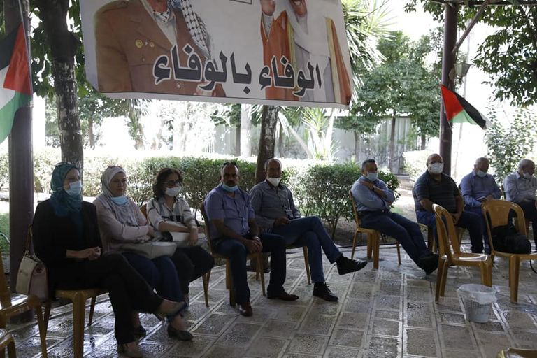جانب من برقيات التعزية بالقدس