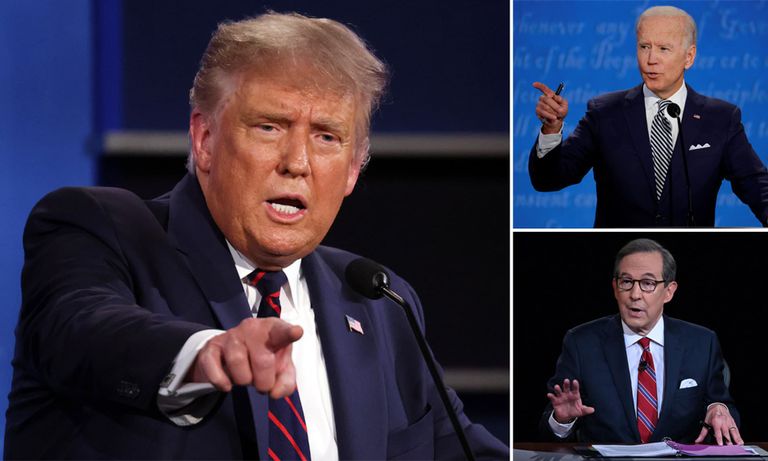 المناظرة عقدت في قاعة صغيرة شبه خالية