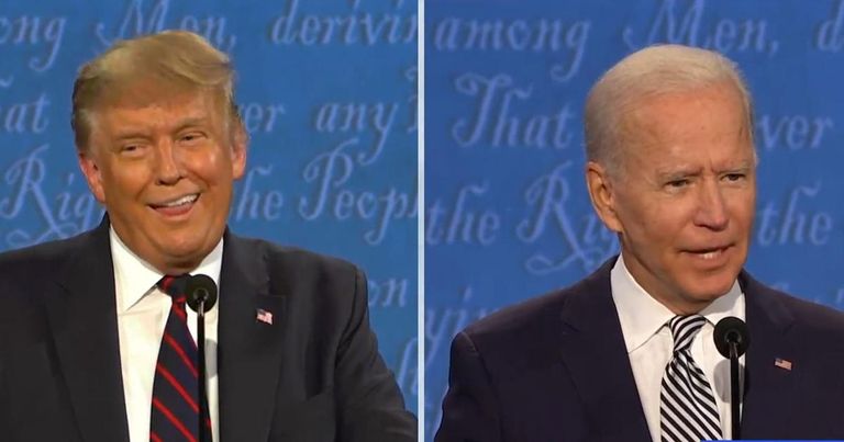 هل استخدم بايدن كلمة عربية في مناظرة ترامب؟