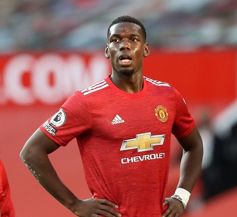 بول بوجبا نجم مانشستر يونايتد محمد صلاح وساديو ماني نجما ليفربول