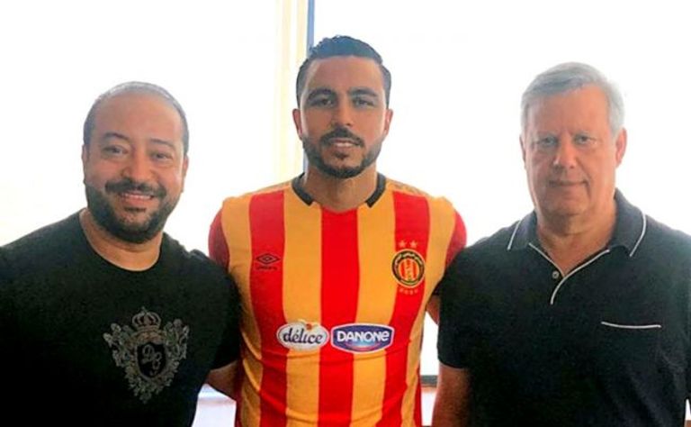 علاء الدين المرزوقي لاعب الترجي التونسي الترجي تصدر الدوري التونسي بإسقاط النجم الساحلي