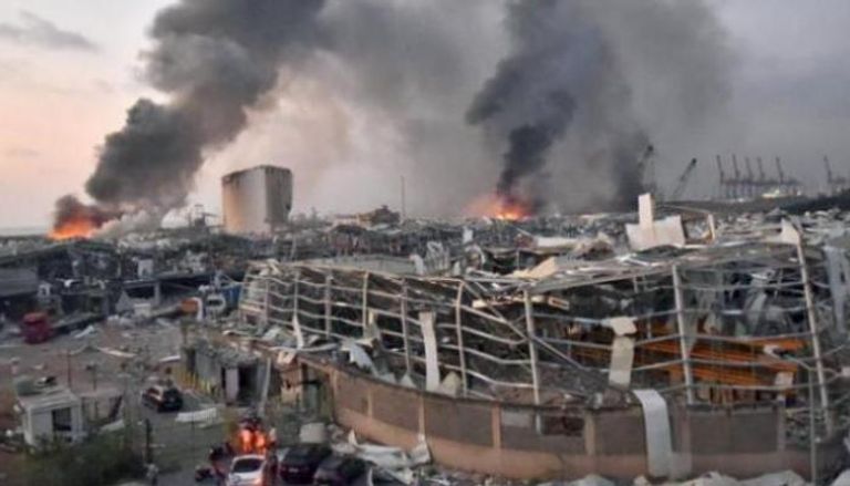 انفجار مرفأ بيروت -أرشيفية
