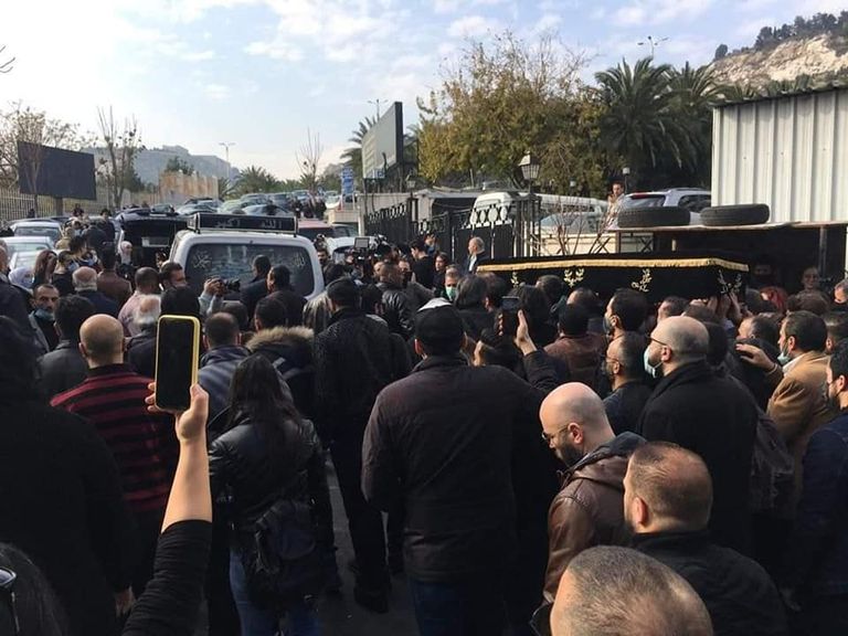 جنازة المخرج حاتم علي