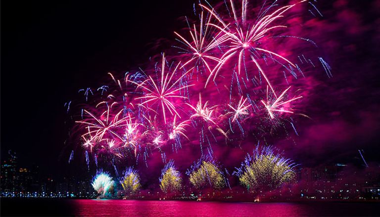 أبوظبي تحتفل برأس السنة