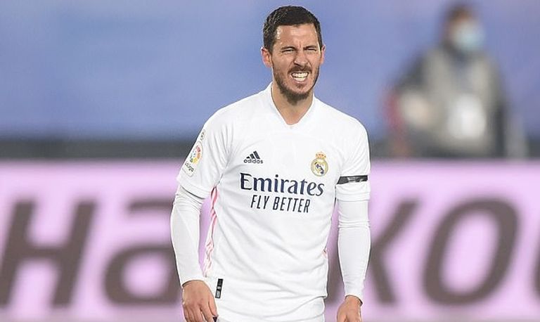 إيدين هازارد لاعب ريال مدريد زيدان مدرب ريال مدريد