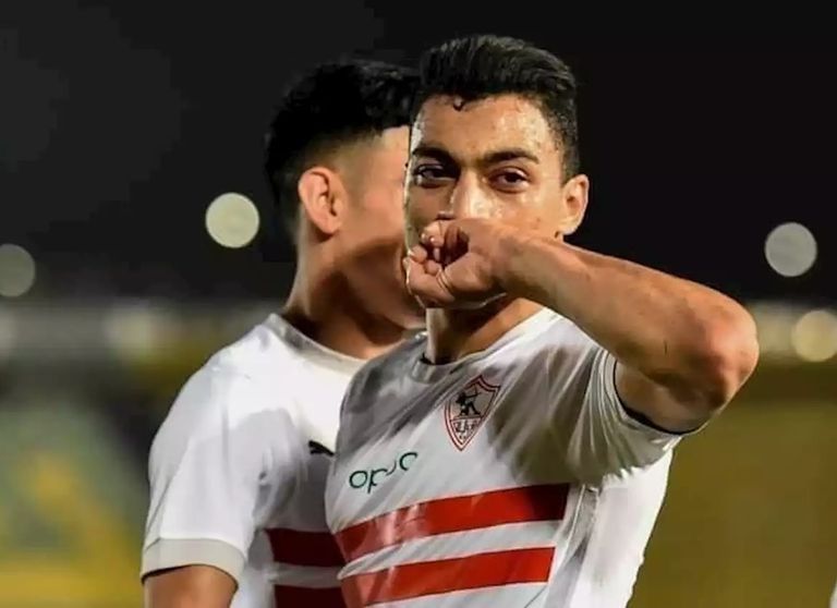 مصطفى محمد مهاجم الزمالك