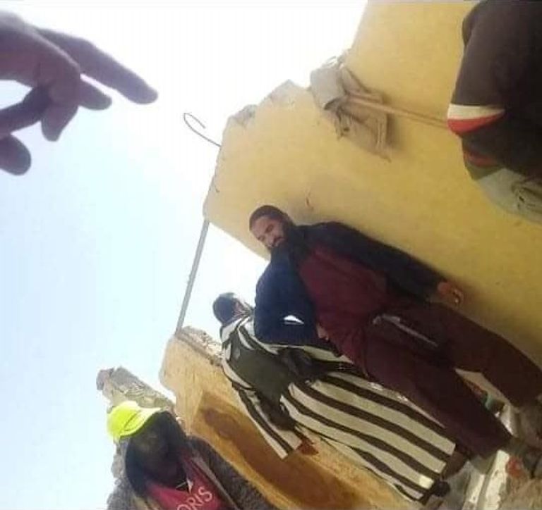 نبش القبور في مدينة صرمان