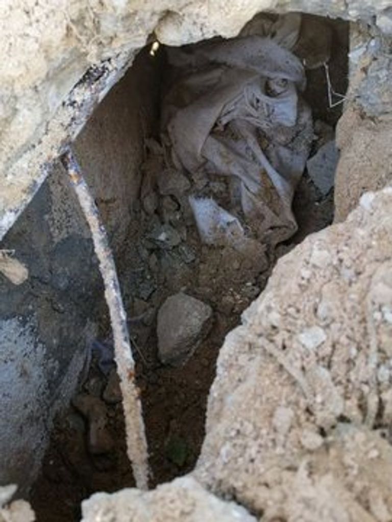 نبش القبور في مدينة صرمان