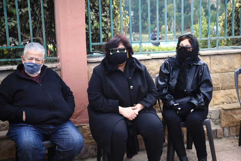 صلاة الجنازة على السيناريست وحيد حامد