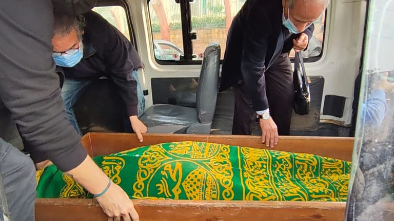 صلاة الجنازة على السيناريست وحيد حامد