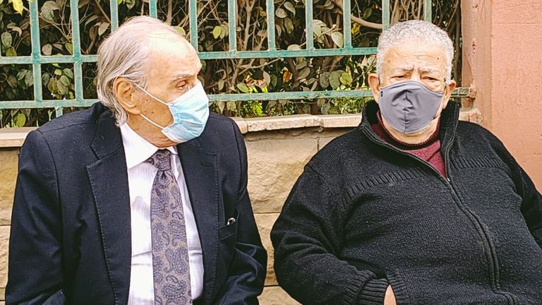 صلاة الجنازة على السيناريست وحيد حامد