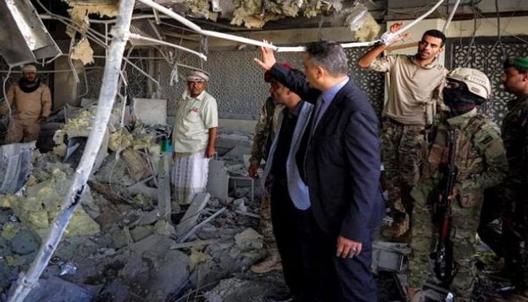 أضرار جسمية بمطار عدن جراء القصف الحوثي