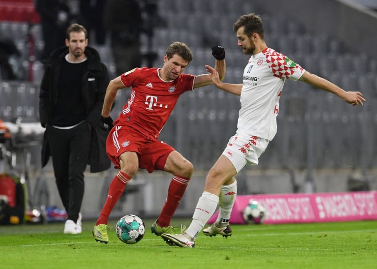بايرن ميونيخ اكتسح ماينز في الدوري الألماني بايرن ميونيخ استعاد صدارة الدوري الألماني