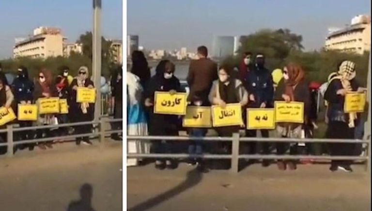 احتجاجات المتقاعدين في إيران ضد تدهور أوضاعهم المعيشية