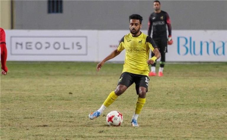 محمد عبدالعاطي لاعب وادي دجلة فريق الزمالك