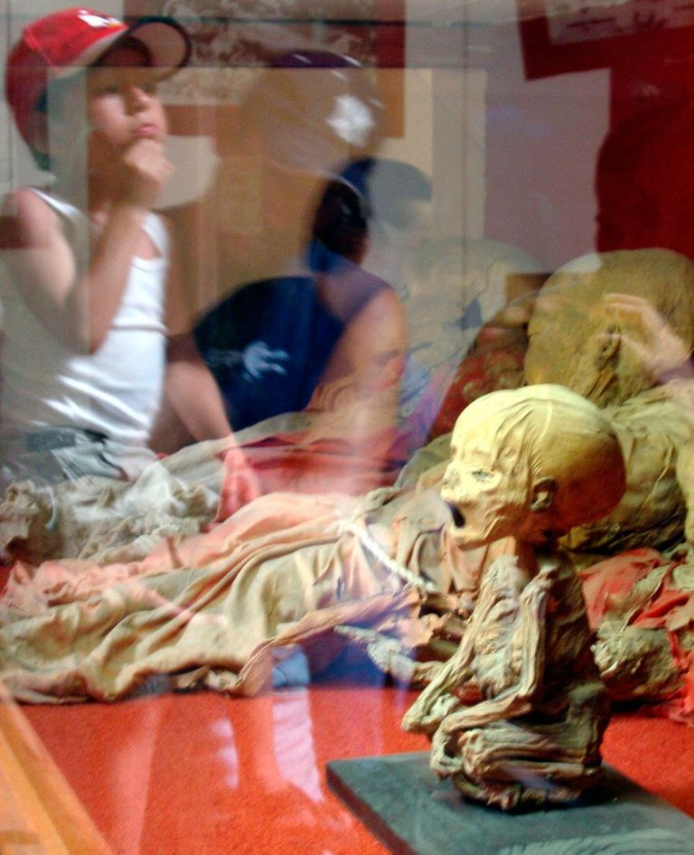 أكبر مجموعة مومياوات غير صناعية في العالم