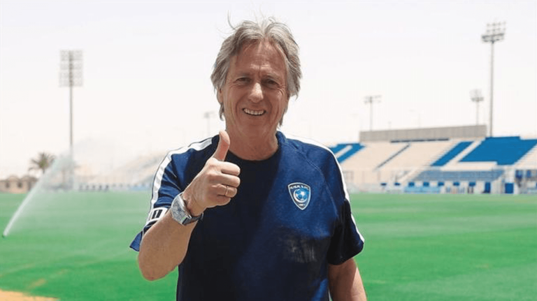 جيسوس مع الهلال السعودي ماريو زاجالو مدرب منتخبي الإمارات والبرازيل الأسبق