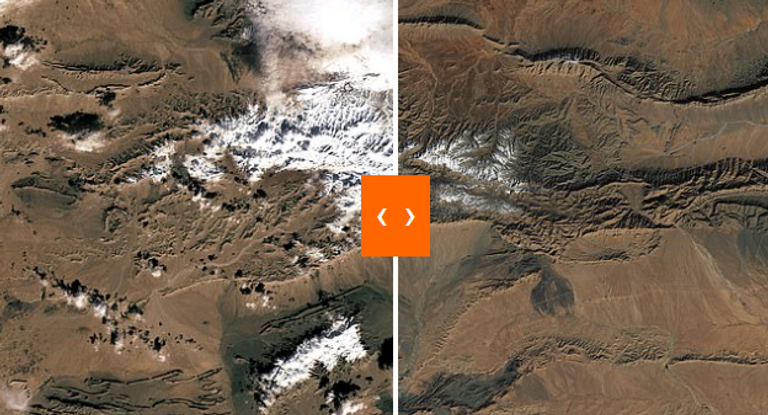 صورة فضائية لكوكب الأرض من وكالة ناسا