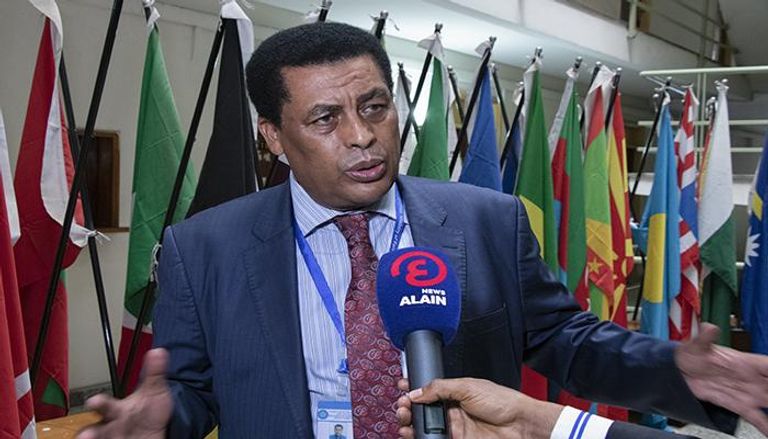 السفير دينا مفتي  المتحدث باسم الخارجية الإثيوبية