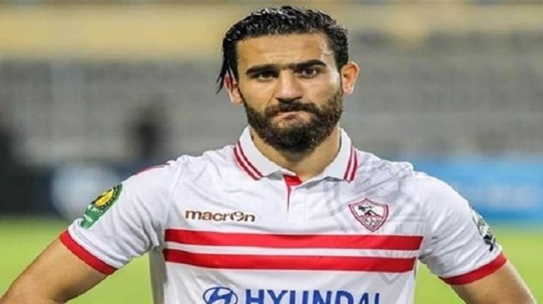 باسم مرسي مهاجم الزمالك السابق مصطفى محمد مهاجم الزمالك المصري