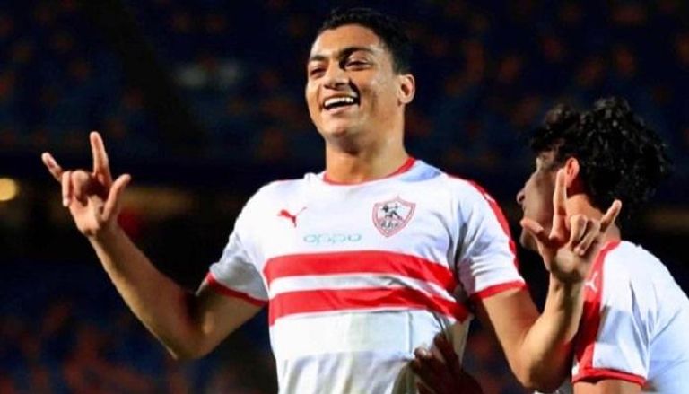 مصطفى محمد مهاجم الزمالك المصري