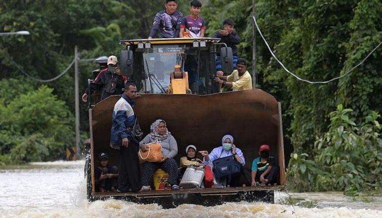 الفيضانات تضرب ماليزيا