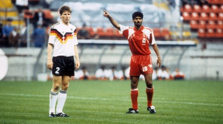 الطلياني ضد ألمانيا في 90 عدنان الطلياني