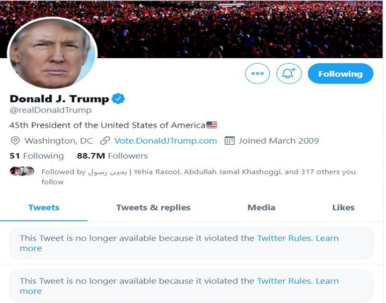 الرئيس الأمريكي دونالد ترامب - أرشيفية