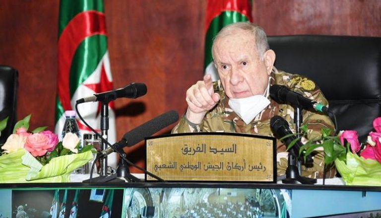 الفريق السعيد شنقريحة قائد أركان الجيش الجزائري